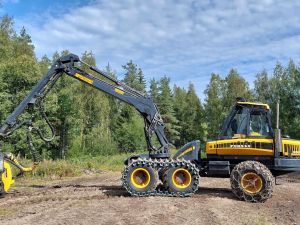 Ponsse Beaver 6W -harvesteri, vm. 2014 - katso video!